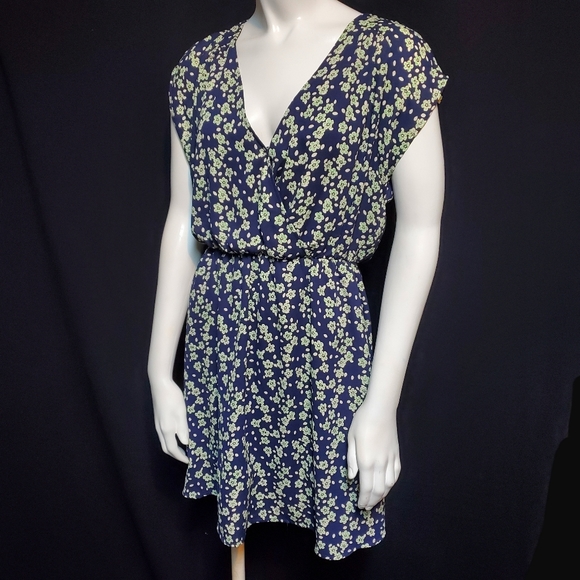 Lush Dresses & Skirts - Lush Blue Floral Dress